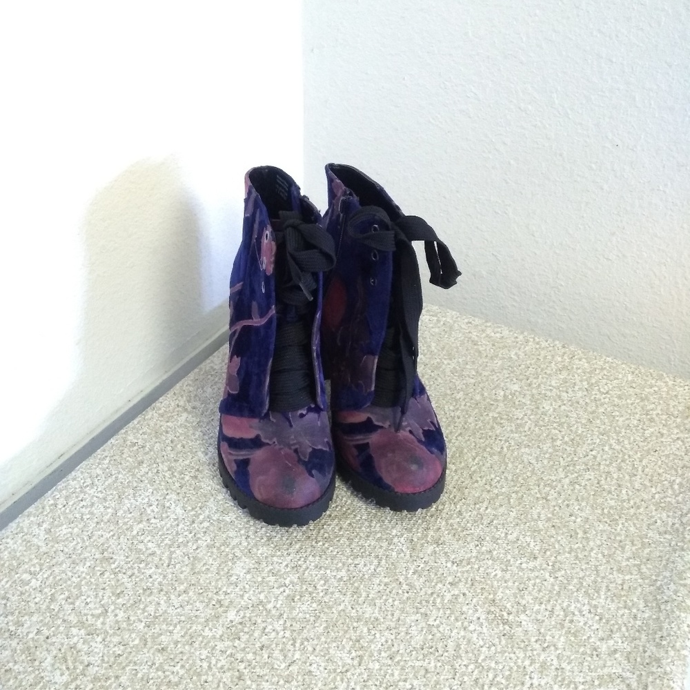"Call It Spring" Velvet Boots